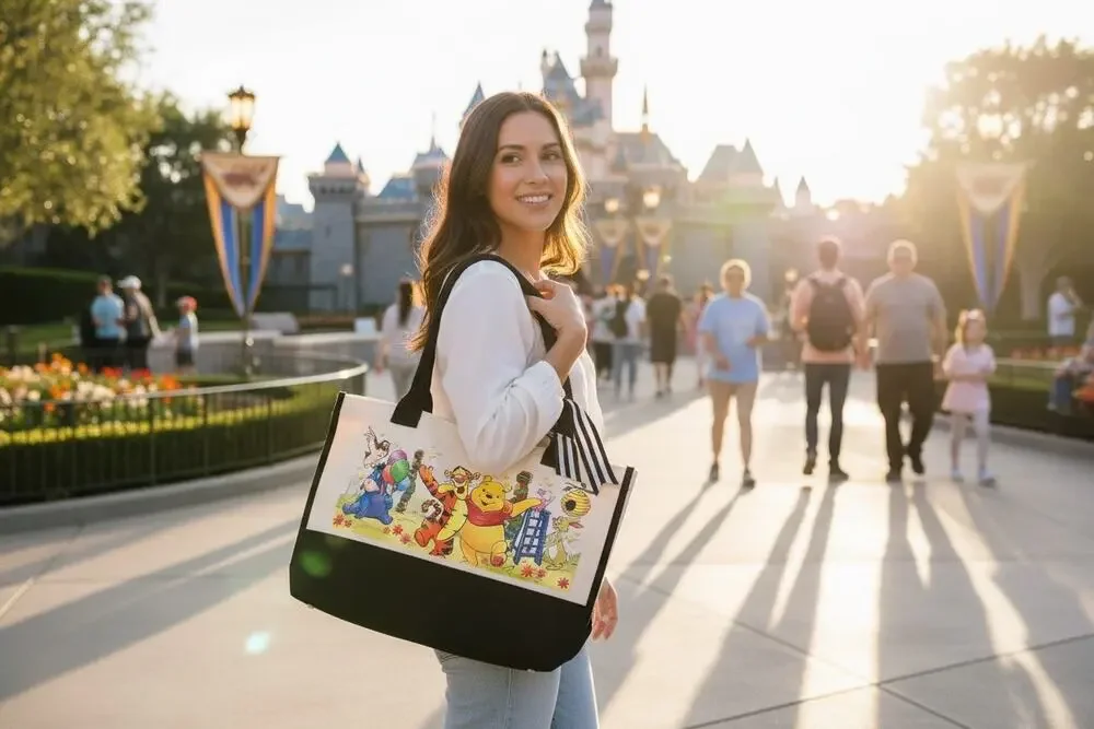 Winnie the Pooh & Friends Adventure Canvas Tote